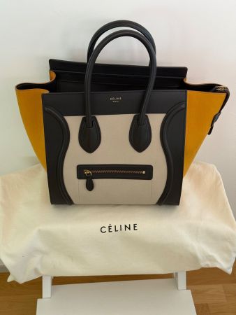 Céline Luggage Mini Tricolor - Phoebe Philo