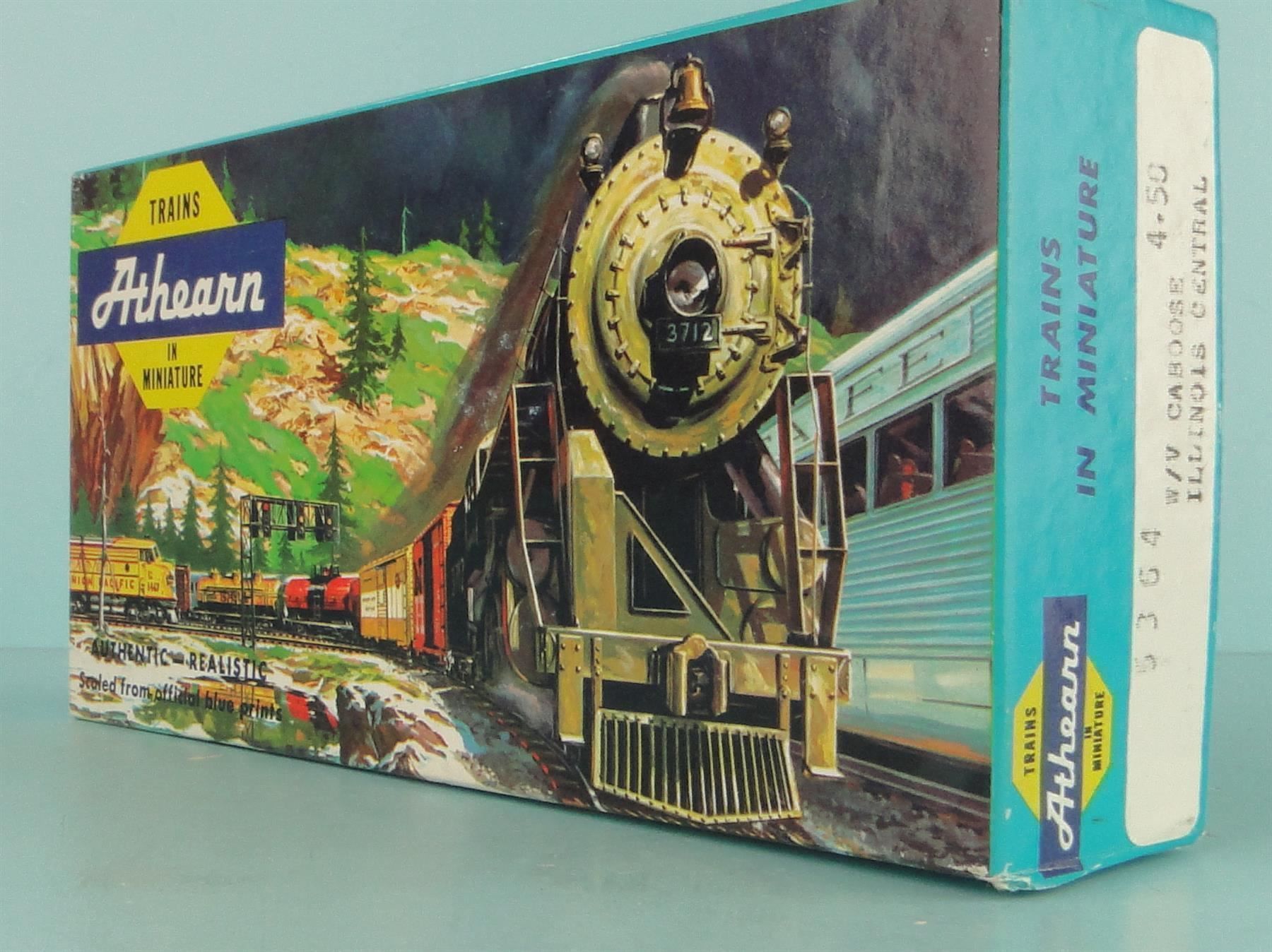 Athearn Modellini di ferrovie: Athearn H0 Bausatz / Caboose Illinois – Nuovo e nell'imballaggio originale da Bülach venduto da cann11 1