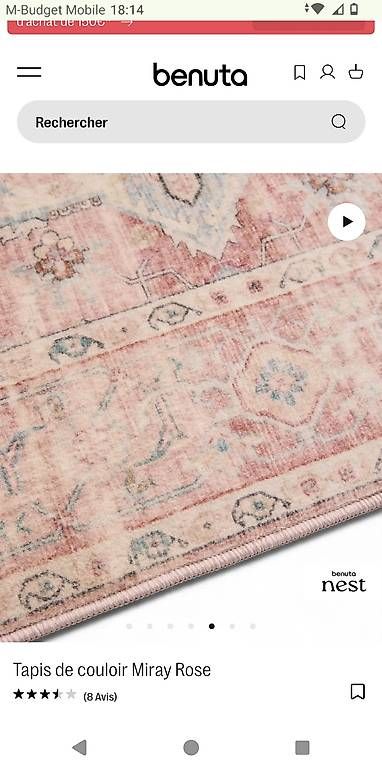 Tappetini fitness: Tapis d'entrée lavable – Usato da Gland venduto da Lana1530 1