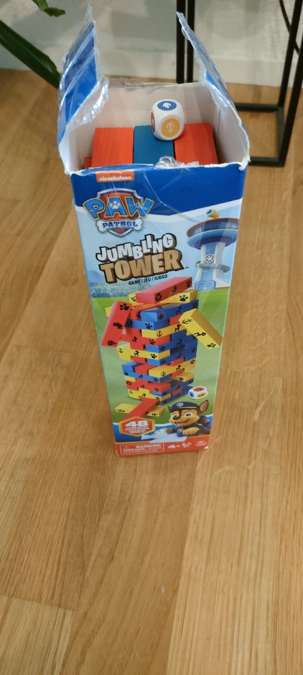 Spiele: Paw Patrol Jumbling Tower Spiel – Gebraucht aus Muri AG von Mupuputs 1
