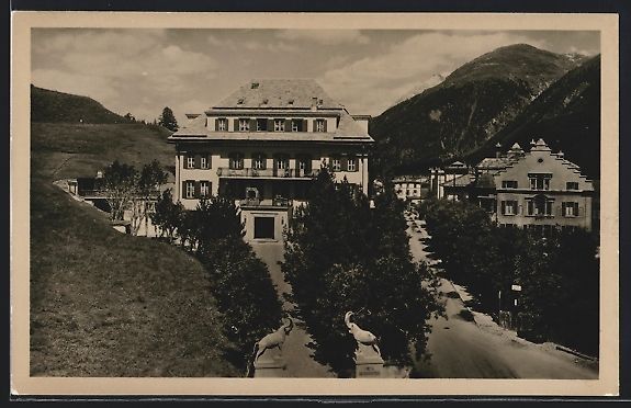 Cartoline postali: AK Samedan, Chesa Dr. Ruppanner – Usato da Berlin venduto da bartko-reher