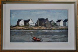 Peinture Huile Marianne du Bois