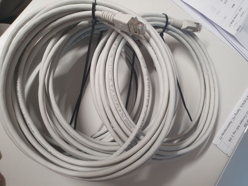 Patchkabel cat 6 cat6 Dätwyler 7702 Netzwerkkabel RJ45 5m 1