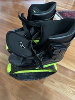 Springschuhe schwarz grün Grösse 36 bis 38