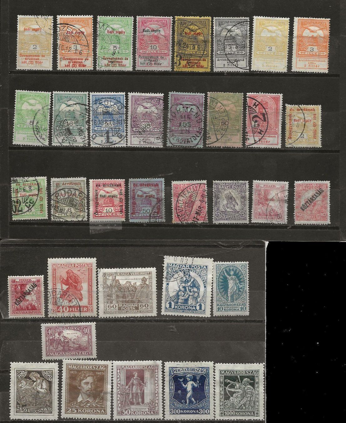 Tutti i francobolli: Hongrie semi postal lot 01 1913 ... – Usato da Sion venduto da PierreP01