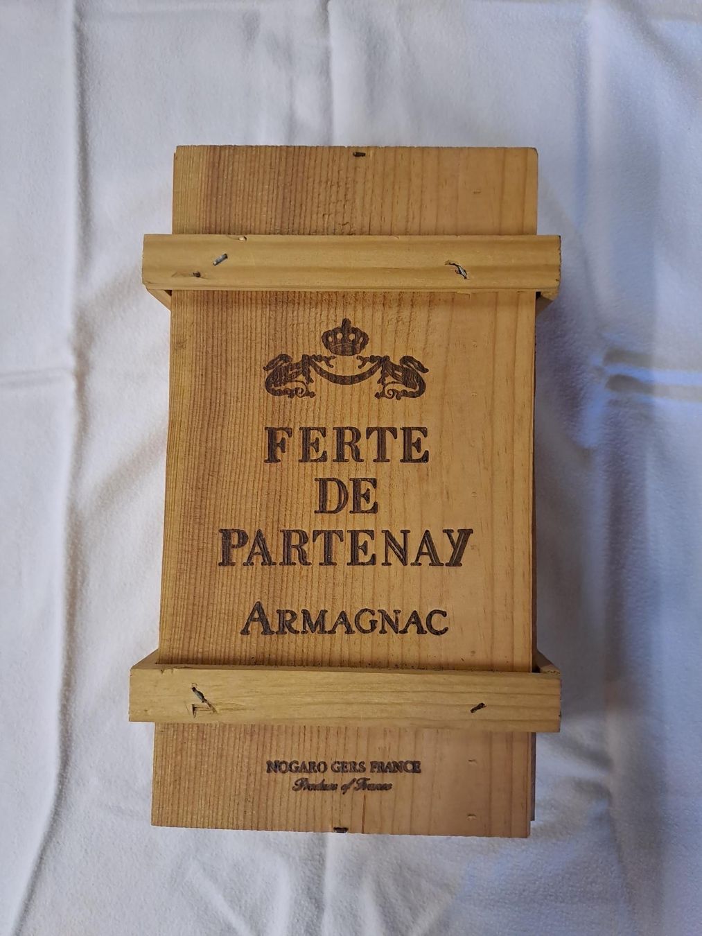 Bevande alcoliche: Grand Armagnac Ferte de Parteney 1954 – Nuovo e nell'imballaggio originale da Othmarsingen venduto da Storch08 6
