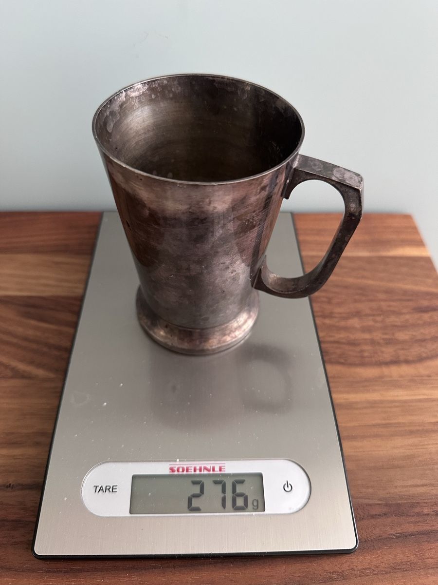 Tassen: Silver Plated Mug – Gebraucht aus Zürich von Ddechkovd 3