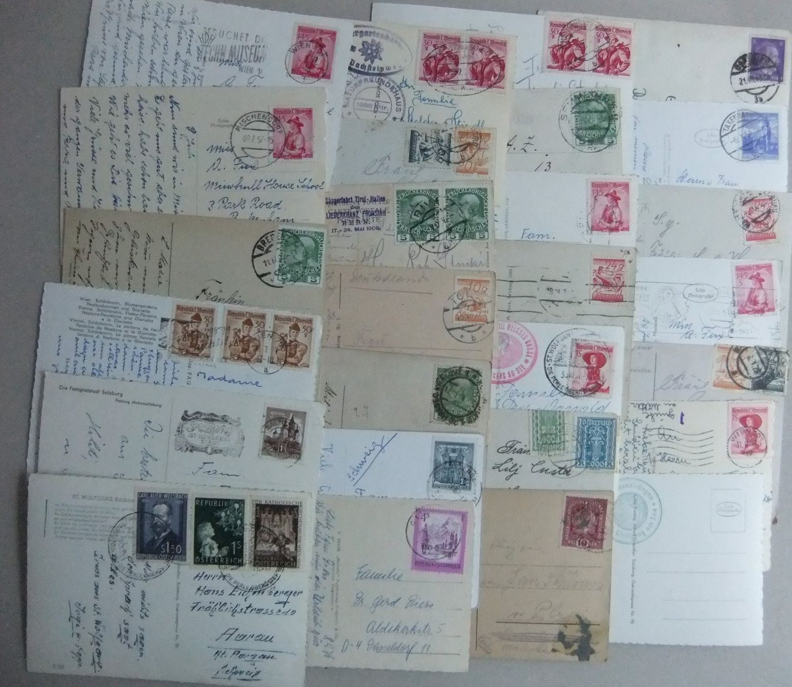 Cartoline postali: 100 Ansichtskarten Oesterreich – Usato da St. Niklaus VS venduto da wunschlos54 7