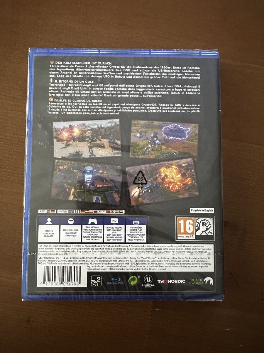 Jeux: Destroy all Humans! - PS4 – D'occasion à St. Margrethen SG par Dennystechtipps 1