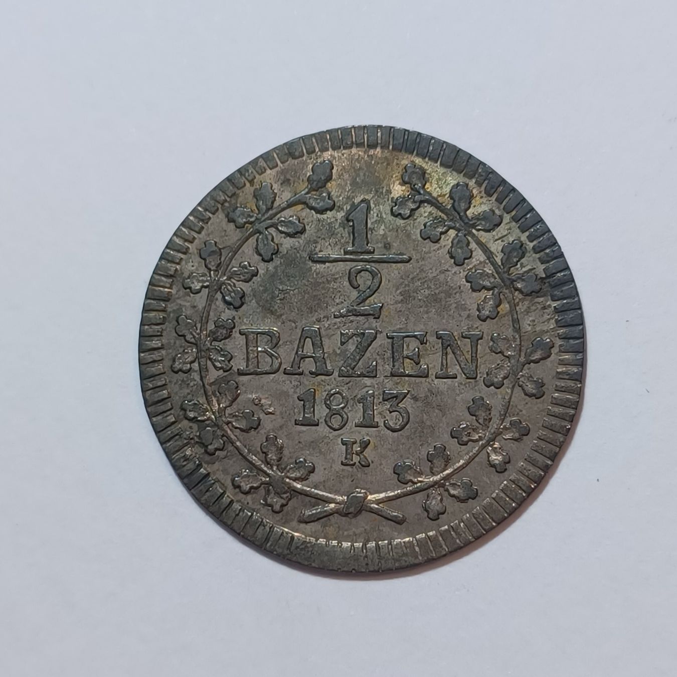 Tutti le monete: 1/2 Batzen 1813 St. Gallen – Usato da Pfäffikon ZH venduto da Schweizer_Muenzen