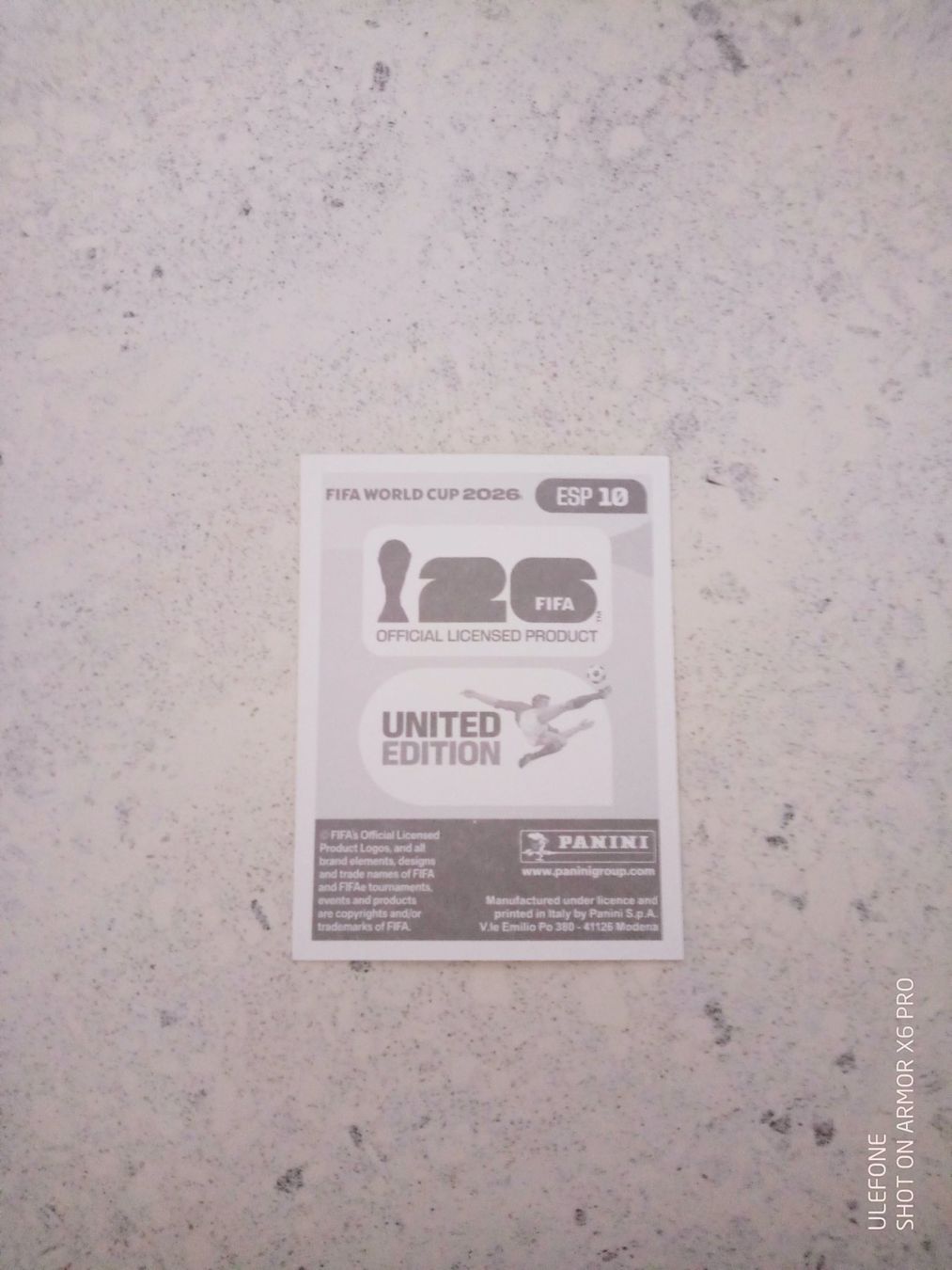 Panini Carte collezionabili: Panini WM 2026 Sticker Rodri ESP 10 NEU – Usato da Volketswil venduto da Stf801210 1