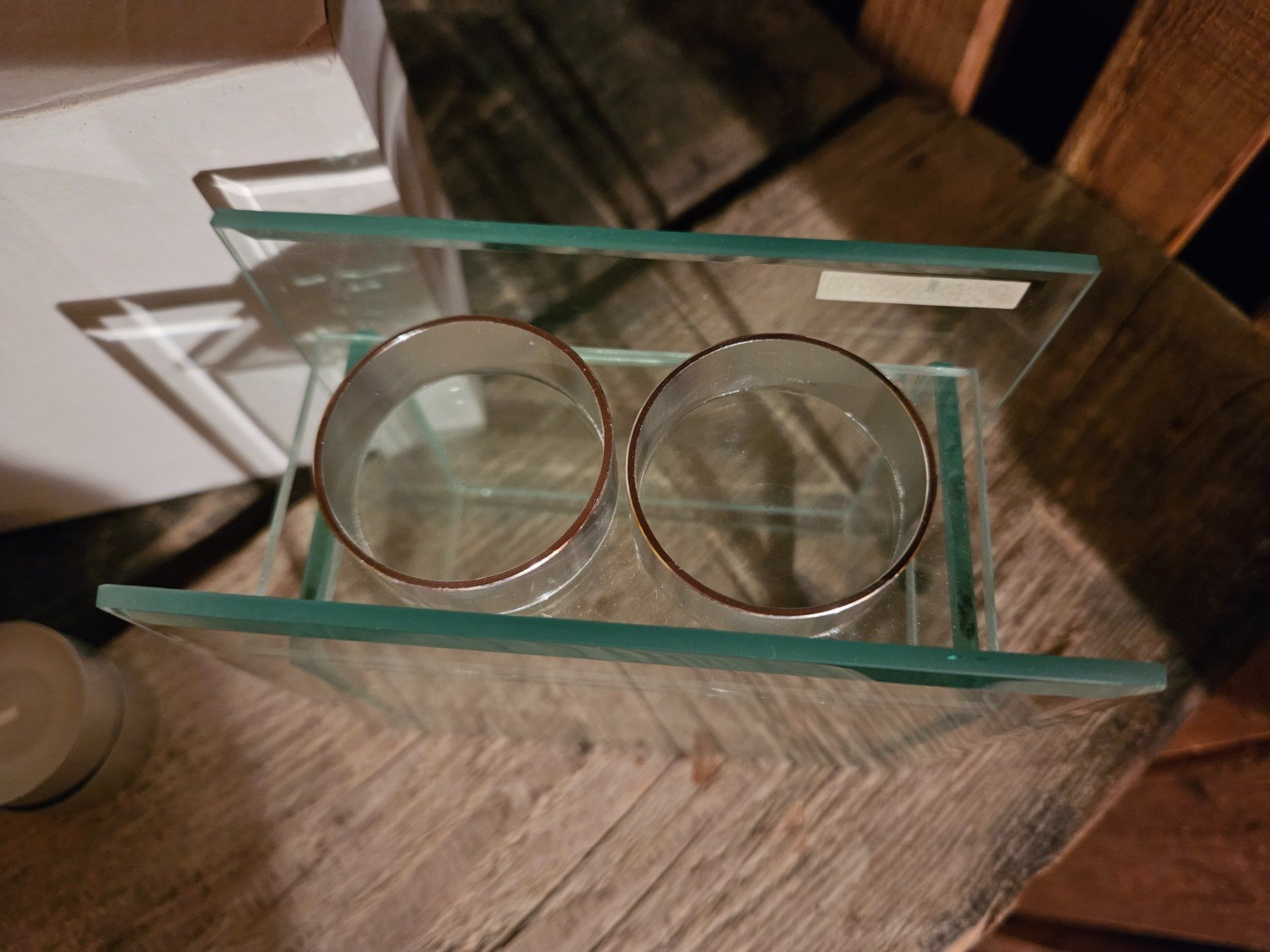 Portacandele: Kerzenhalterung Glas – Usato da Luzern venduto da Joker84 1