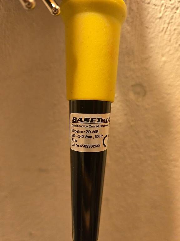 Tutti gli attrezzi: Basetech Lötkolben Starter Set 30 W – Usato da Chur venduto da mchermann 2