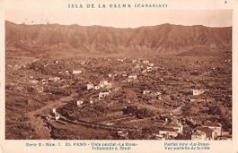 Exotische Ansichtskarte la PALMA 1939