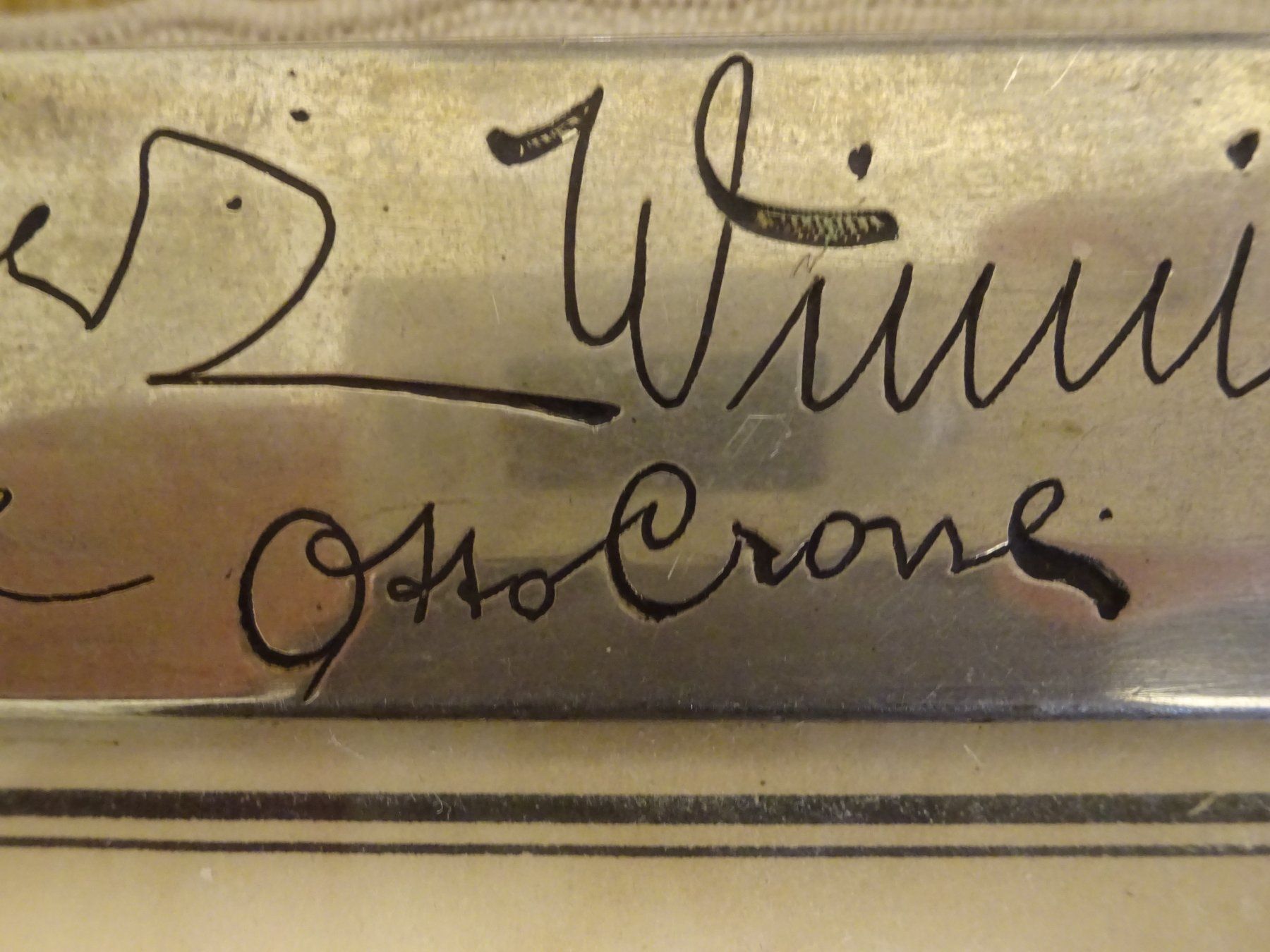 Autografi: Theater Pokal / Albert Pullman (1893-1965) Autogramm – Usato da Oetwil am See venduto da Golfsud 5