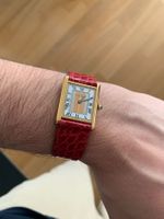 Cartier Tank Vermeil LM ab Revision