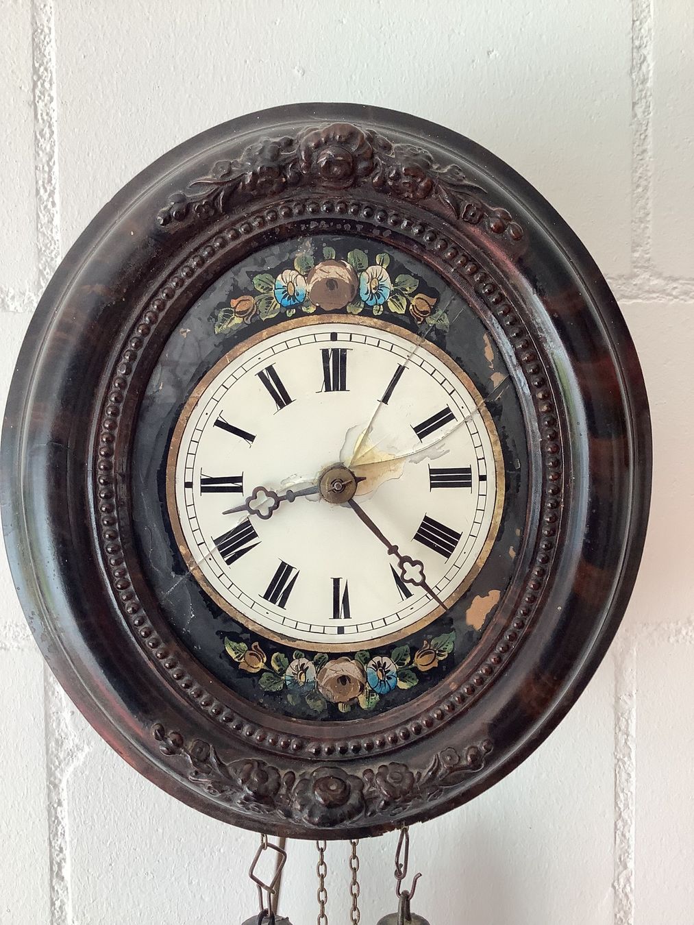 Orologi: Biedermeier-Wanduhr – Usato da Meilen venduto da Helvetia04
