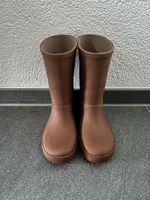 Braune ZARA Gummistiefel, Grösse 28 - Perfekt für den Herbst