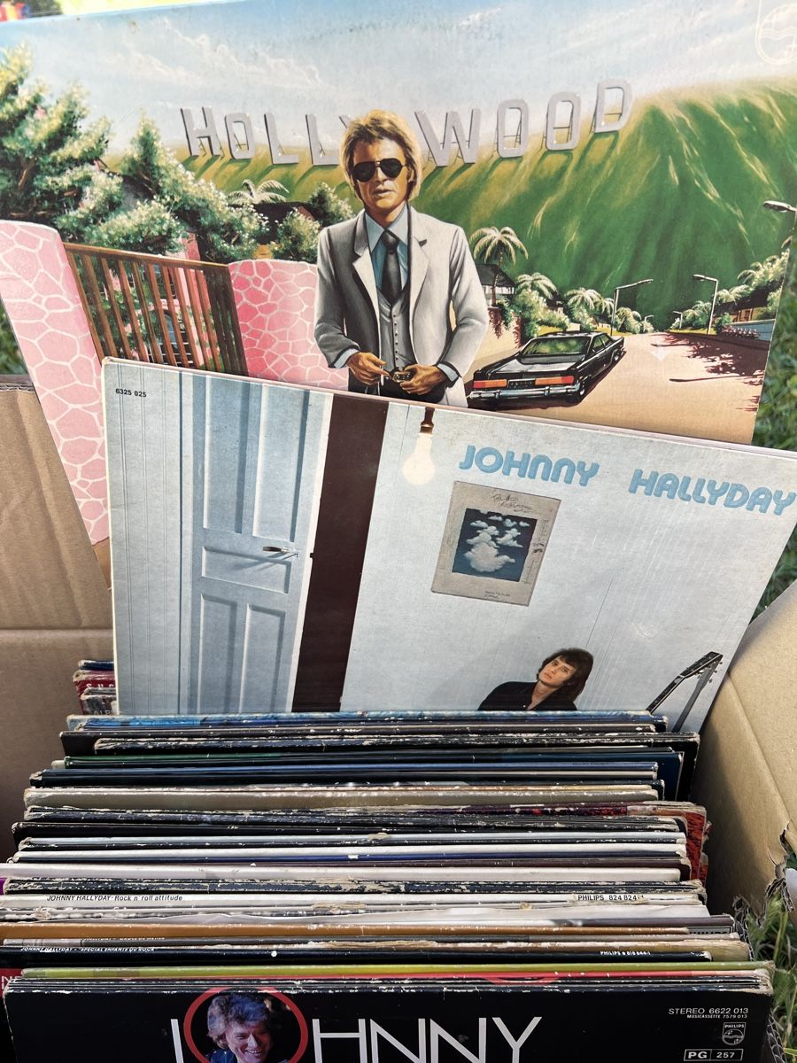 Dischi in vinile: Vinyl collection johnny Hallyday  – Usato da Biel/Bienne venduto da val_m5my 4