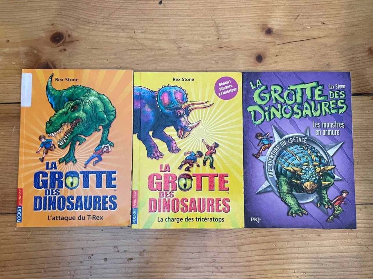 Bücher: La Grotte Dinosaurs - Tomes 1-3 – Gebraucht aus Satigny von Suisse_gigi