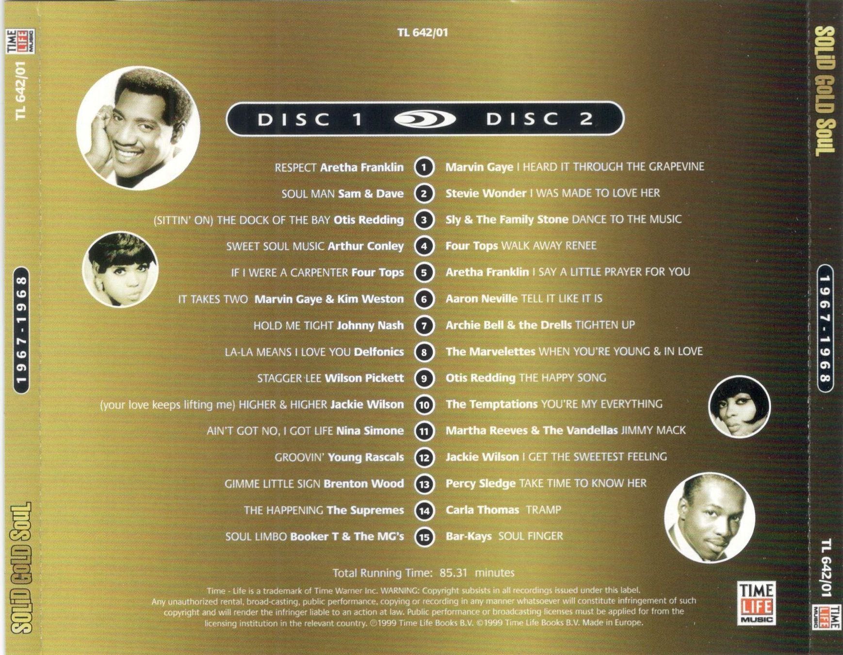 CD: CD Solid Gold Soul 1967 - 1968 – Usato da St. Margarethen TG venduto da ursk10 1