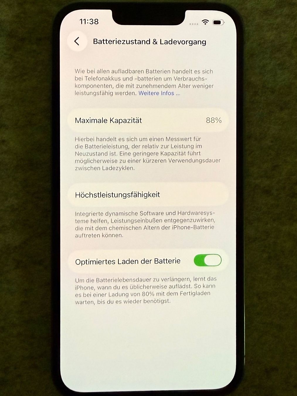 Apple Handys / Smartphones: iPhone 13 Pro 256GB sierrablau – Gebraucht aus Wettingen von ostr68 5