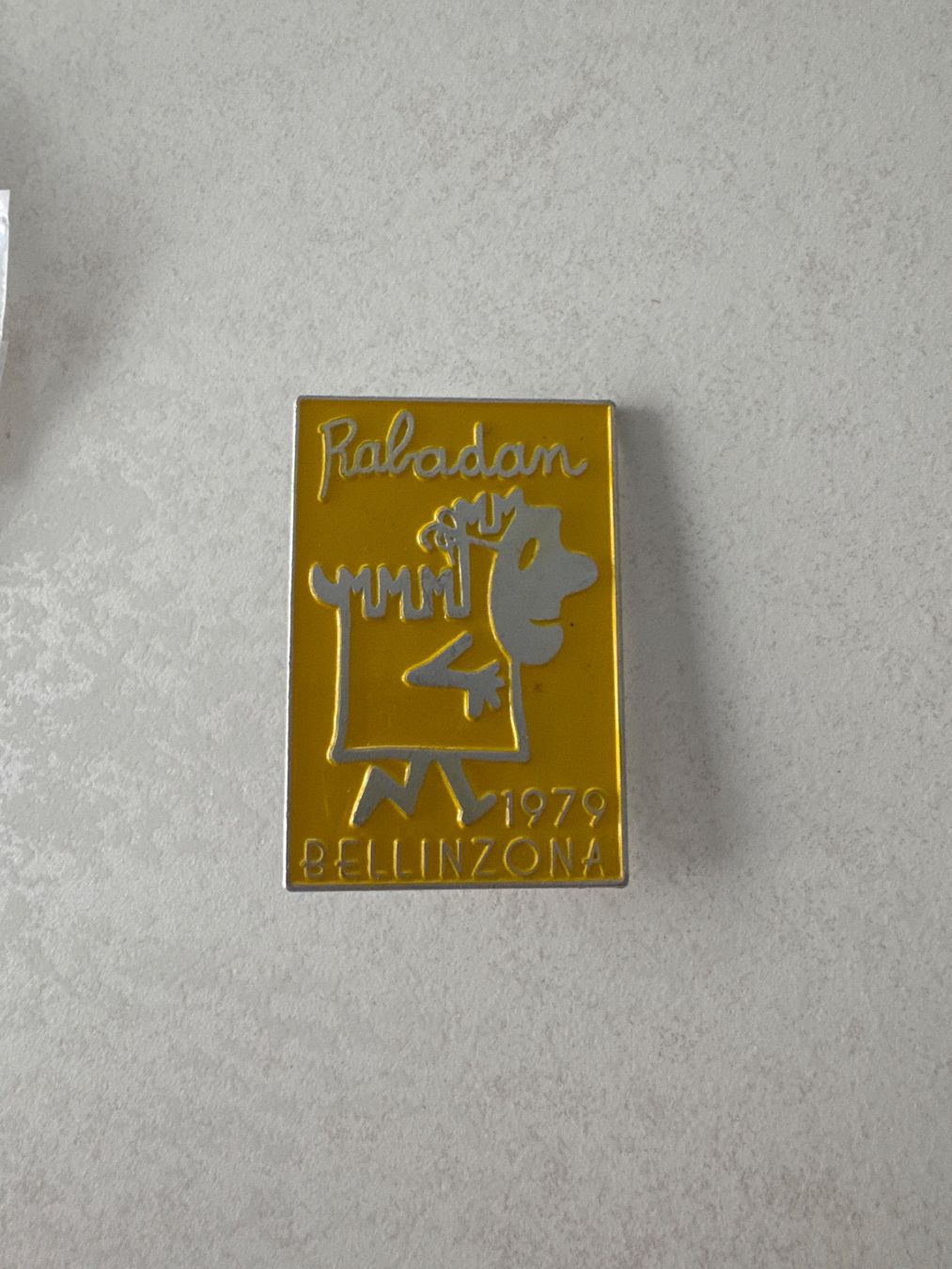 Spille & Fermagli: Pin Rabadan 1979 – Usato da Giubiasco venduto da Aragorn19
