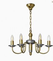 Deckenleuchte Messing Lampe 6-flammig guter Zustand