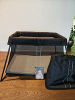 BabyBjörn Reisebett Light schwarz NEU inkl Spannbetttuch