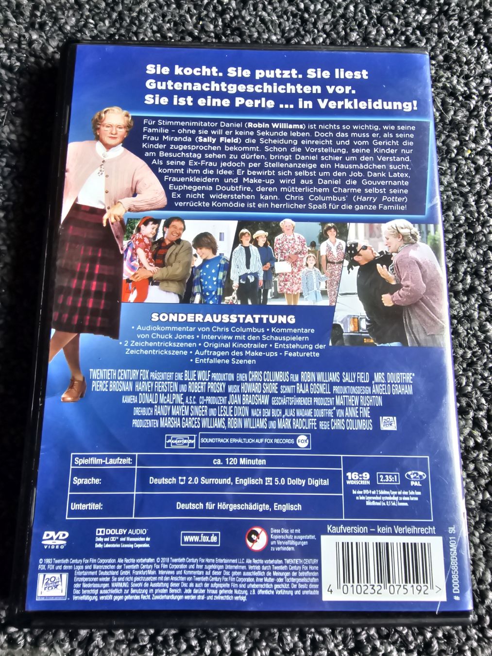 Tous les DVDs: Mrs. Doubtfire(22700) – D'occasion à Ruswil par jan_bxl5 1