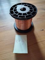Kupferdraht auf Spule ca. 1,7 kg Gewicht guter Zustand