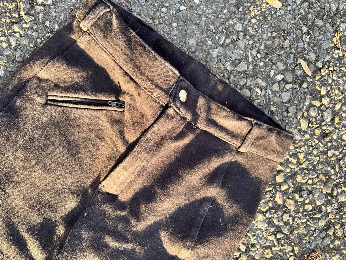 Pantaloni: Reithose Equi-Libre Gr. 164 Vollbesatz schwarz – Usato da Volketswil venduto da knecht78 3