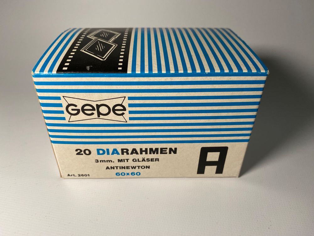 20 cadres Gepe 6x6 pour diapositives, avec verres | Kaufen auf Ricardo