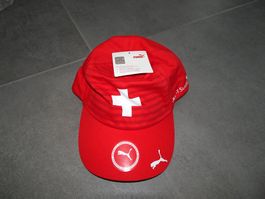 Puma Cap Credit Suisse Rot           * Neu *