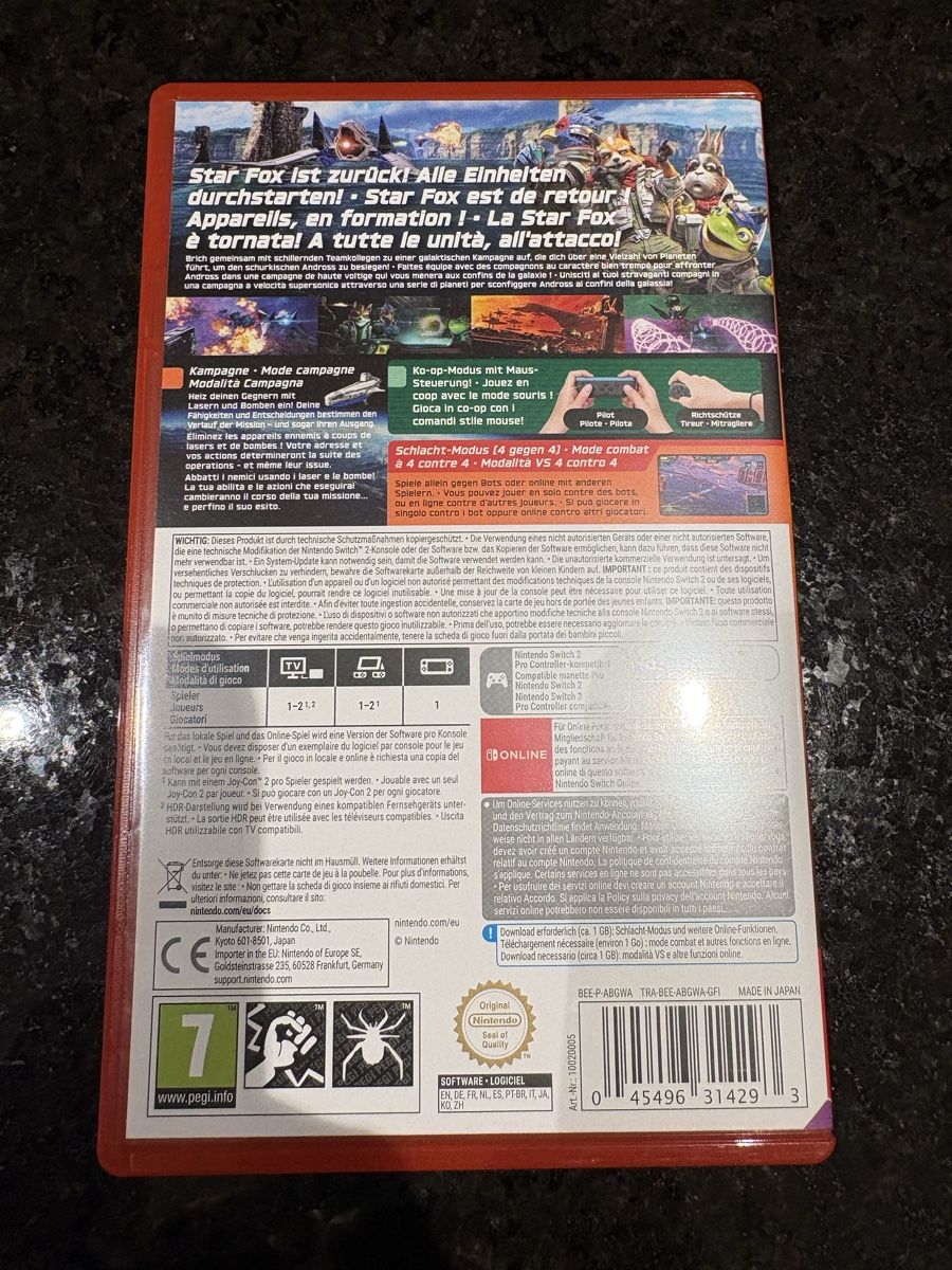 Giochi: Star Fox Switch 2 Spiel – Nuovo (secondo la descrizione) da Nottwil venduto da Regis1108 1