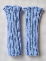 Mittli, Pulswärmer neu/hellblau