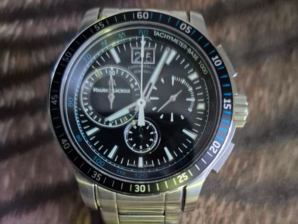 Maurice Lacroix Orologi: Maurice Lacroix Pontos Chronograph Herrenuhr Edelstahl Sw... – Nuovo e nell'imballaggio originale da Hünikon venduto da operapeter 3