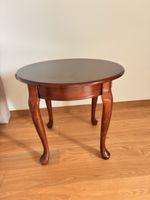 Vintage Round Wood Coffee Table