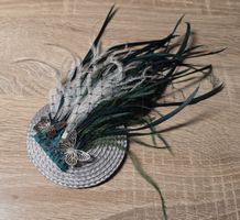 Fascinator plumes papillon (jamais utilisé)