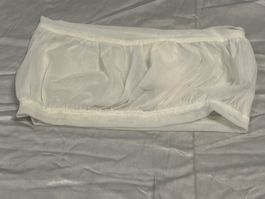 BH Bandeau Bustier Durchsichtig Gr S NEU