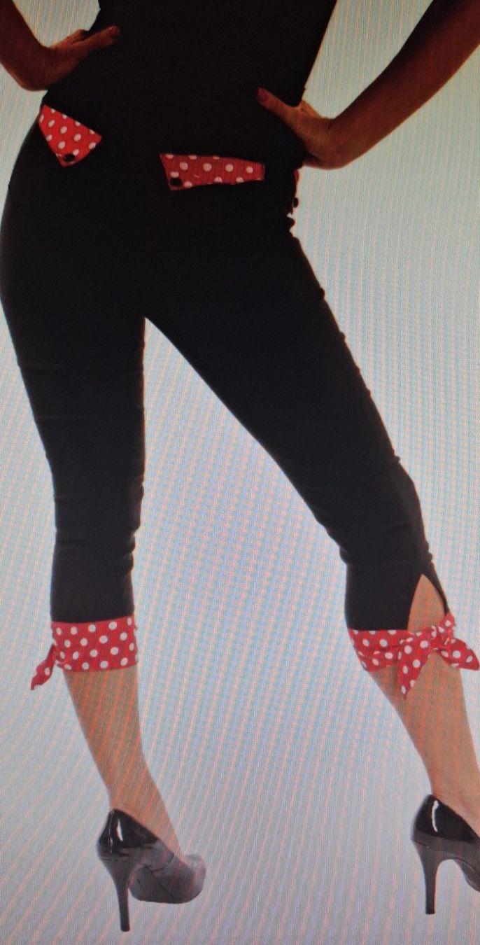 Pantaloni: Rockabilly Caprihose – Nuovo e nell'imballaggio originale da Zumholz venduto da harley032 3