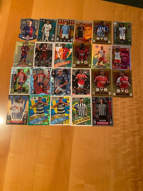 23 Topps Match Attax Karten 1