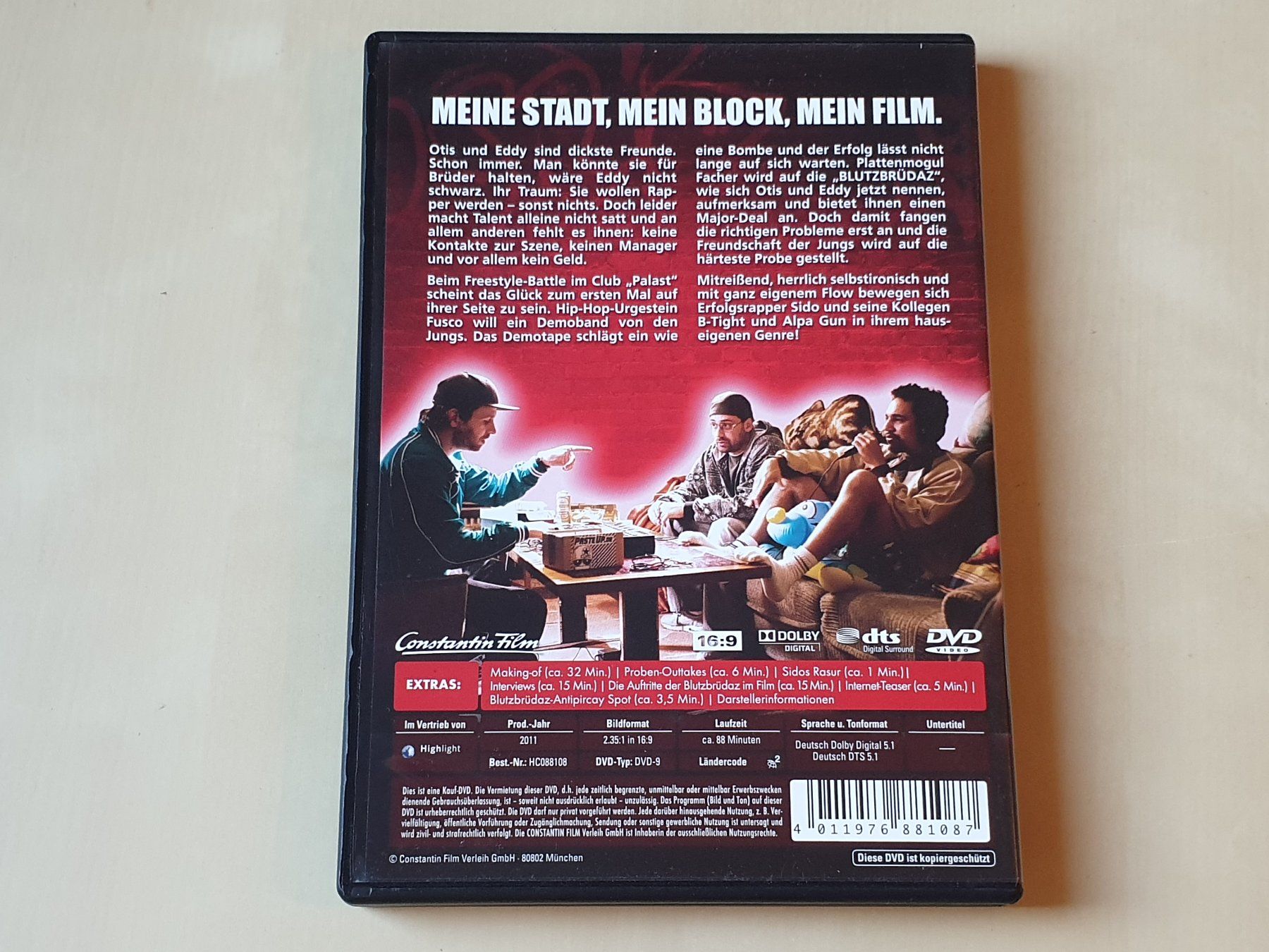 Tutti i DVDs: Blut Brüdaz Sido B-Tight – Usato da Stansstad venduto da collectorsshop 1