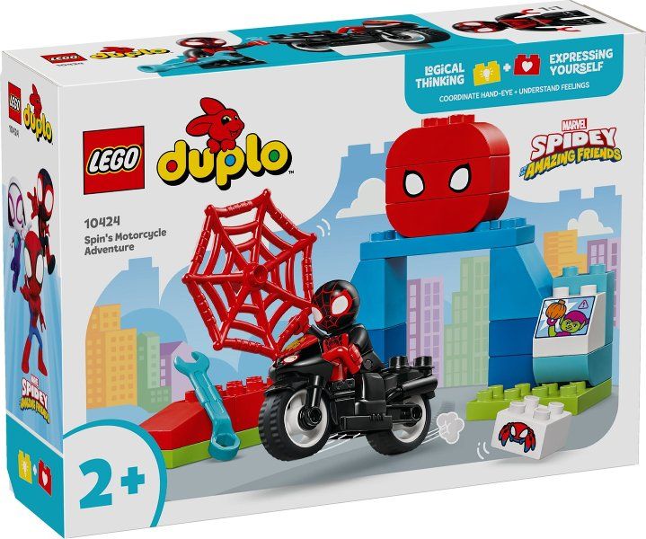 Lego Baukästen: LEGO Duplo 10424 Spin's Motorcycle Adventure – Neu und originalverpackt aus Basadingen von NekoBricks