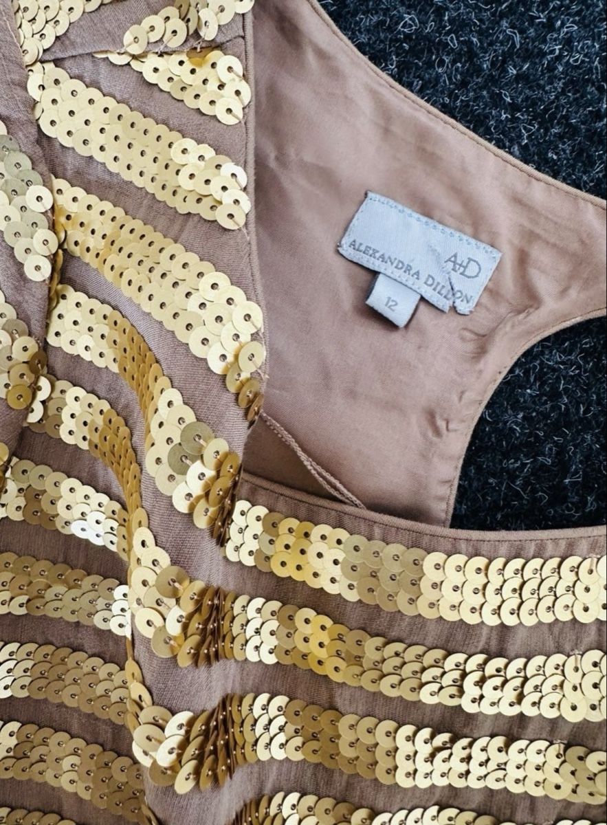 Vestiti: Sequin Party Dress - Alexandra Dillon - Size 12 - – Usato da Vevey venduto da ledidream 8