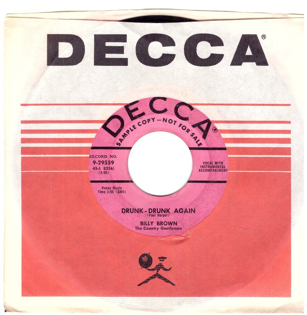 Vinyles: BILLY BROWN – D'occasion à Bassersdorf par house-of-vinyl