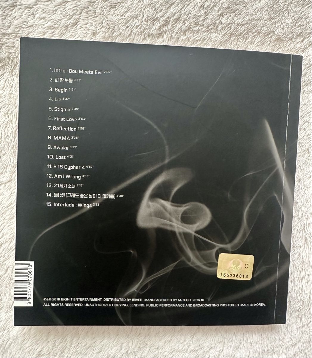 CD: BTS Wings CD  – Nuovo e nell'imballaggio originale da Glattbrugg venduto da sab_989l 1