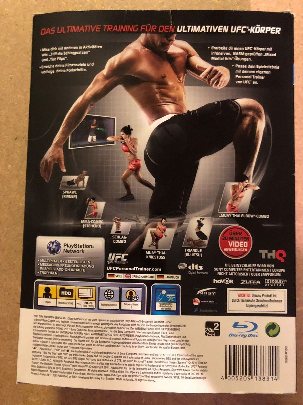 Sony Giochi: UFC Trainer PS3 – Usato da Kestenholz venduto da Dickies09 1