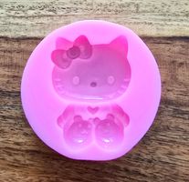 Silikonform Fondant / Mold / Hello Kitty