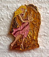Pin Simone Erni - Frau mit Pferd